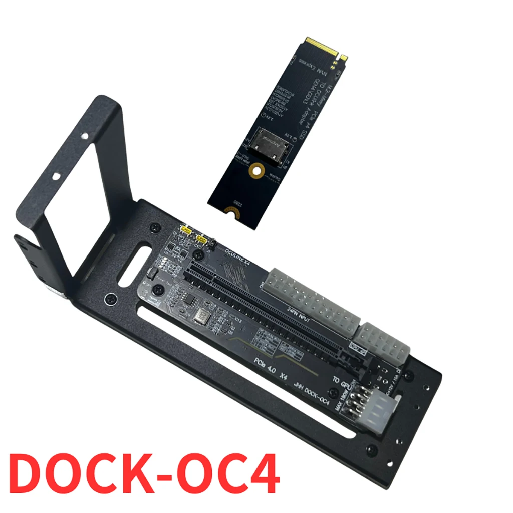 External Gpu Dock Pcie 4.0 Oculink - For Oculink / M.2 NVMe Laptop