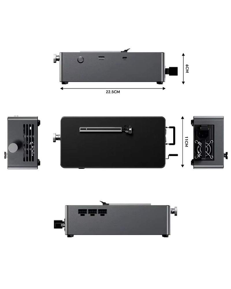 JINLI AG02 AG01 eGPU Dock OCul - External Gpu Dock Pcie 4.0 Oculink recension och pris