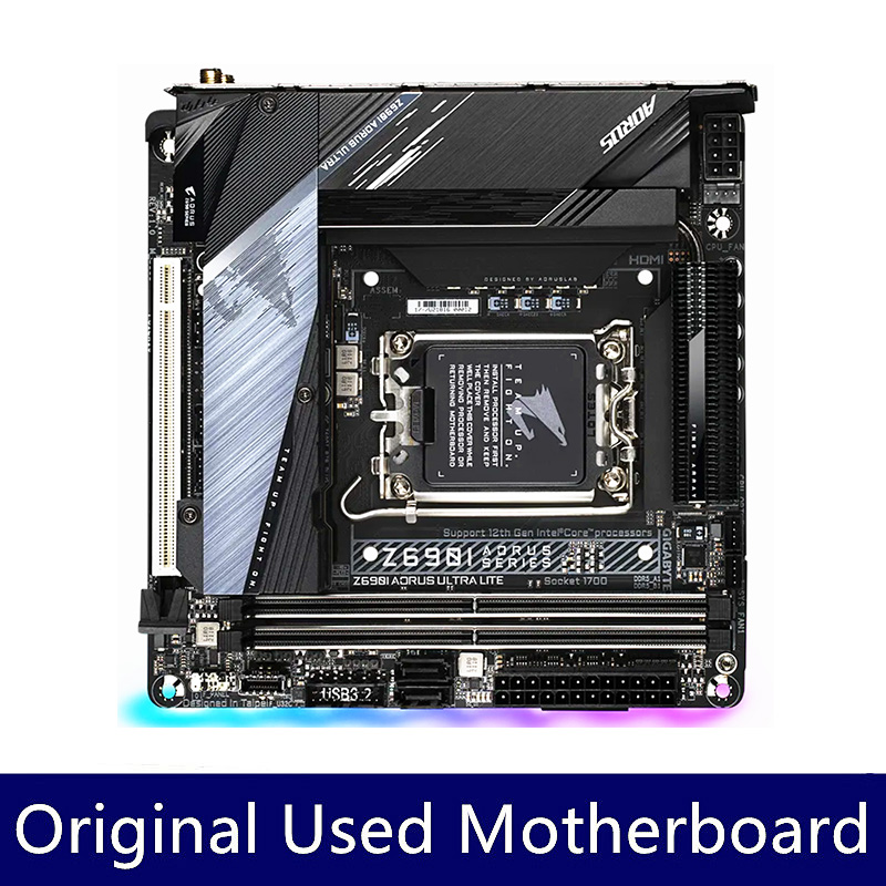 Gigabyte Z690I AORUS ULTRA LIT - Lga 1700 Ddr5 Itx Motherboard recension och pris