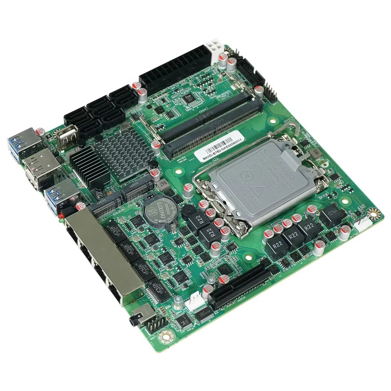 Topton Q670 B760 8-Bay 4*2.5G  - Lga 1700 Ddr5 Itx Motherboard recension och pris