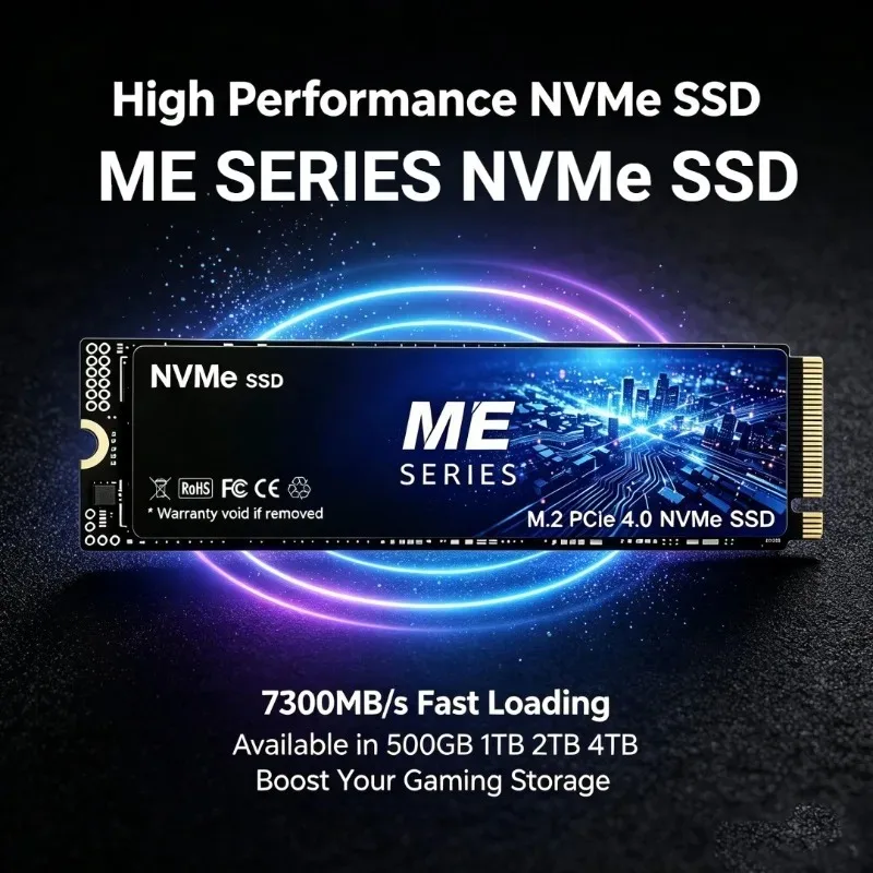 PCIe 4.0 NVMe M.2 SSD 7300MB/s - M.2 Nvme 4Tb Pcie 4.0 Ssd recension och pris