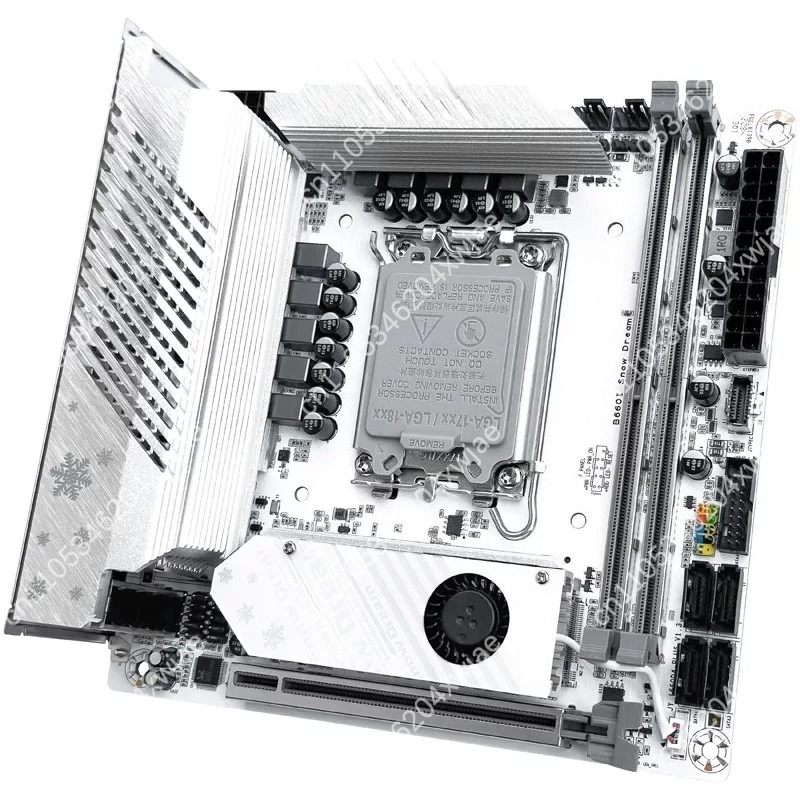 White Itx Motherboard B760 Lga - Lga 1700 Ddr5 Itx Motherboard recension och pris